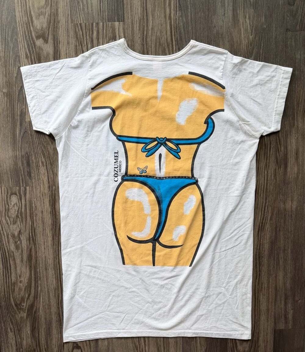Vintage Original Beach Cozumel Mexico Graphic T-Shirt